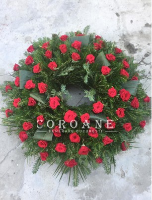 Coroana rotunda Trandafiri